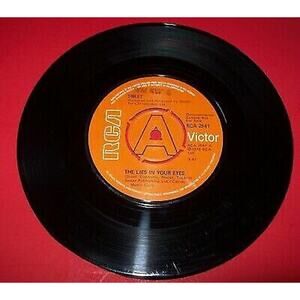 Sweet The Lies In Your Eyes UK PROMO Big A Center Vinyl 7" Record Glam Hard Rock
